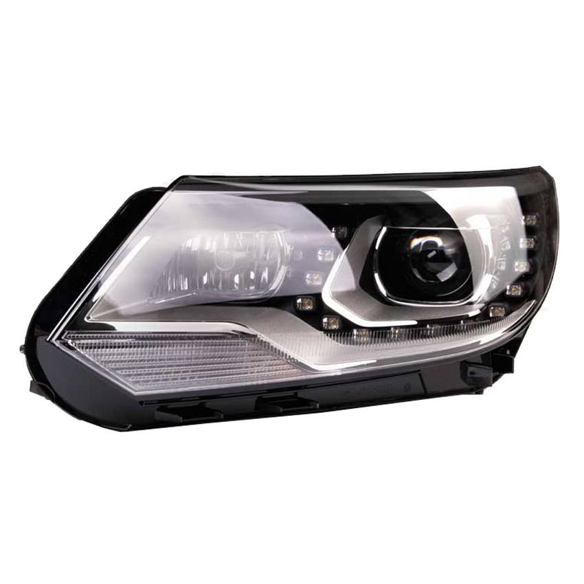 VW Headlight Assembly - Driver Side (Xenon) 5N0941753B